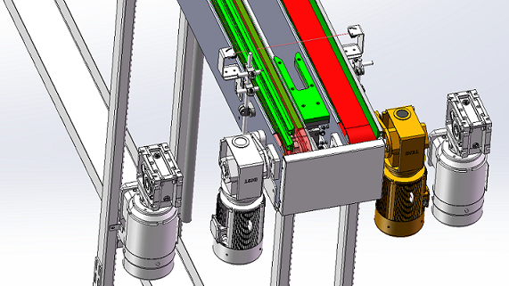 艾思捷蝸輪蝸桿減速機的應用場景---輸送設備上